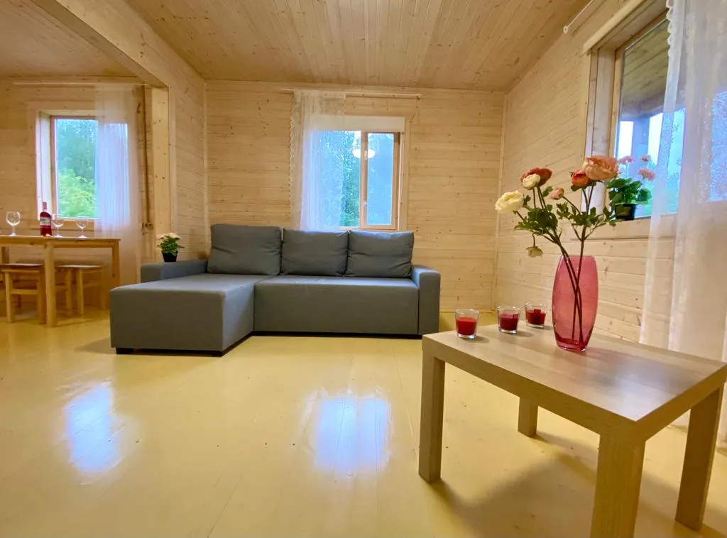 Уютный дом на берегу озера "Прозрачный берег №2"