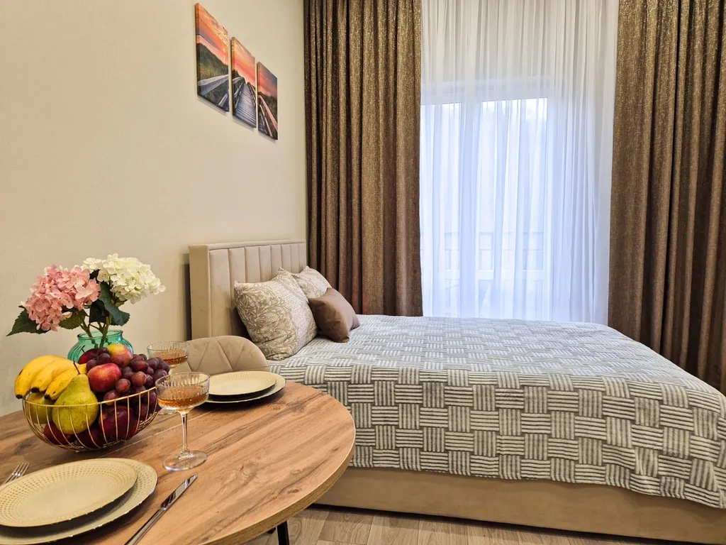 Апартаменты с видом на море, лес и горы