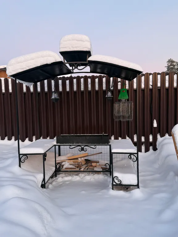 Дом с сауной и чаном