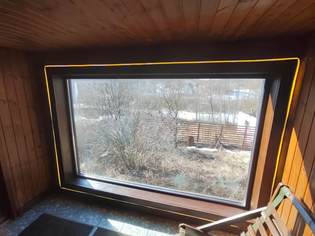 Дом с видом на лес и озеро с баней