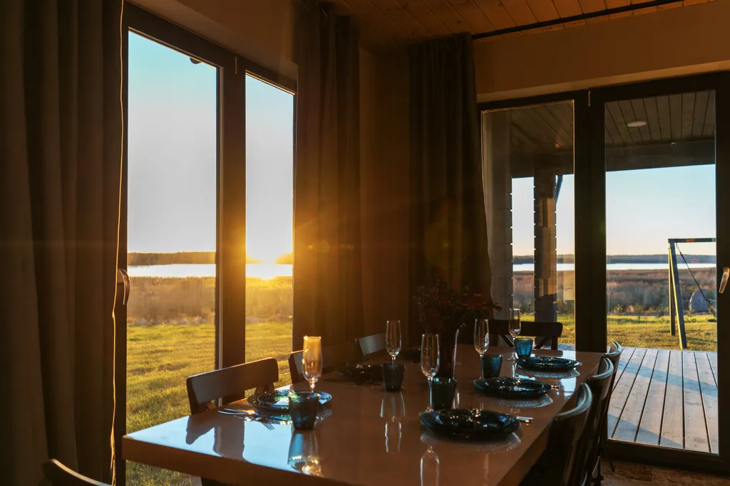 Вилла с сауной с панорамным видом на Финский залив