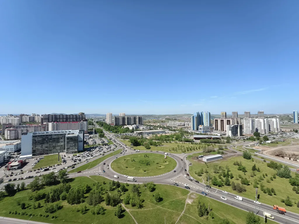 Квартира Уютная квартира возле ТРЦ Планета с шикарным видом на весь город — Красноярск