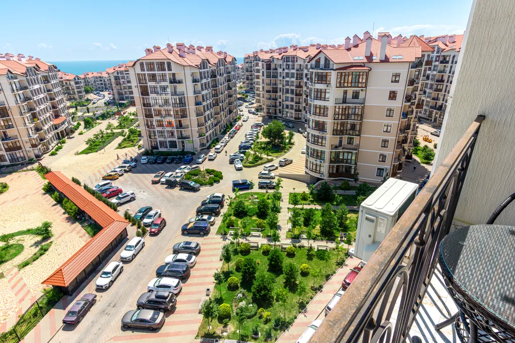 Квартира Квартира Красивый вид на море и город — Геленджик