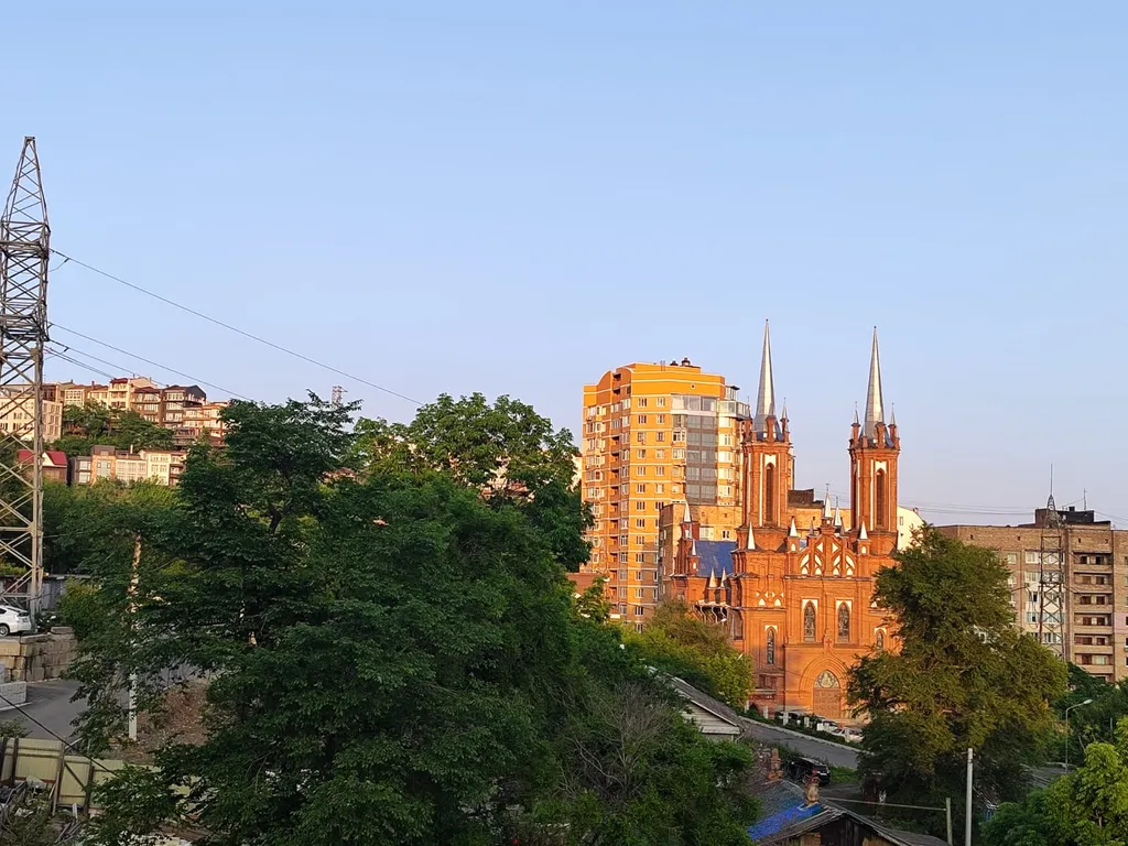 Квартира Уютная квартира-студия в новом доме — Владивосток
