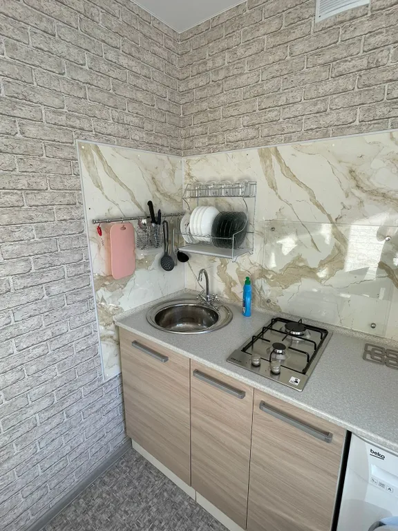 Квартира со свежим ремонтом в 1 минуте от трассы, бесконтактое заселение