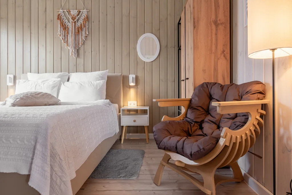 Skandi Белка загородный дом у пруда в подмосковье