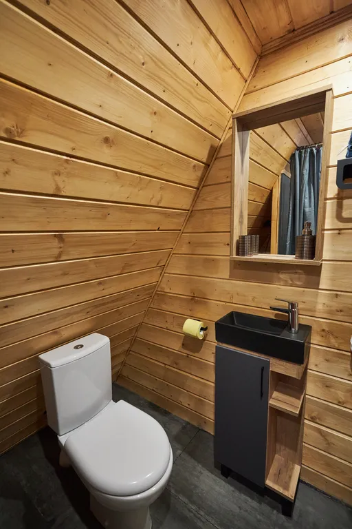 Коттедж Коттедж A-frame на участке 20 соток — Светлое