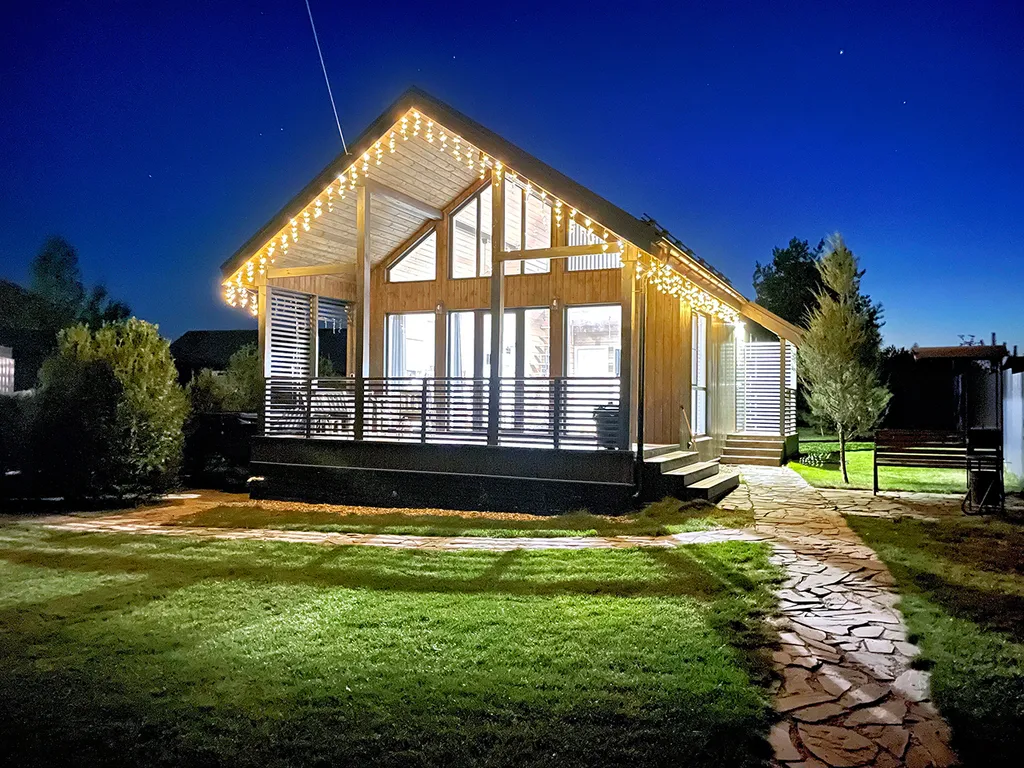 Дом с сауной и банным чаном рядом с озером Плещеево