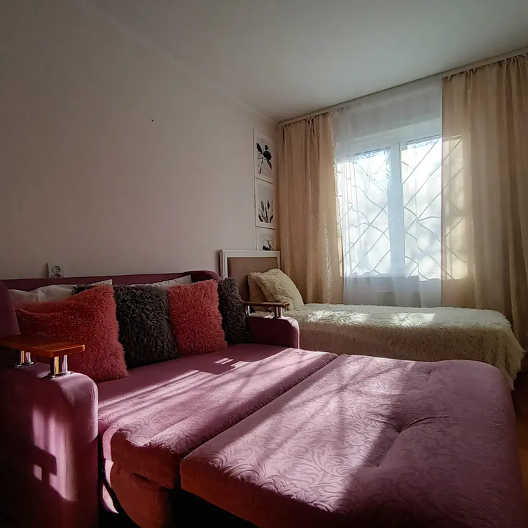 Уютная квартира в престижном районе, 5 раздельных мест