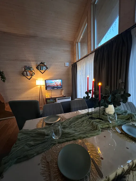 Уютный современный дом в стиле барнхаус