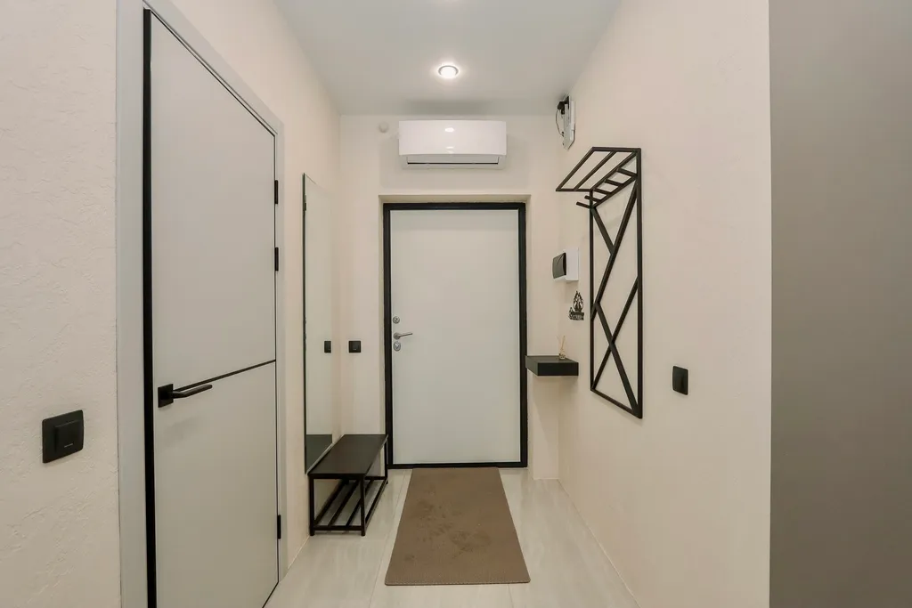 Студия c дизaйнерским интерьеpом