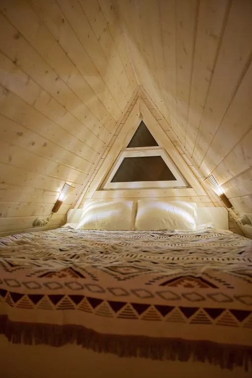 Уютный домик A-frame