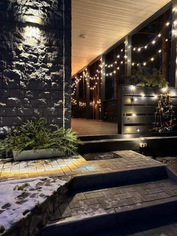 Уютный дом, баня на дровах, банный чан в сосновом бору Петрозаводска