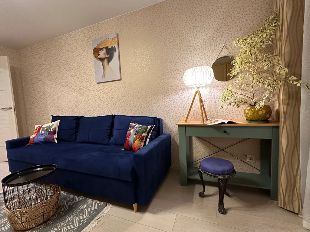 Семейная трёхкомнатная квартира с видом на Вознесенский храм