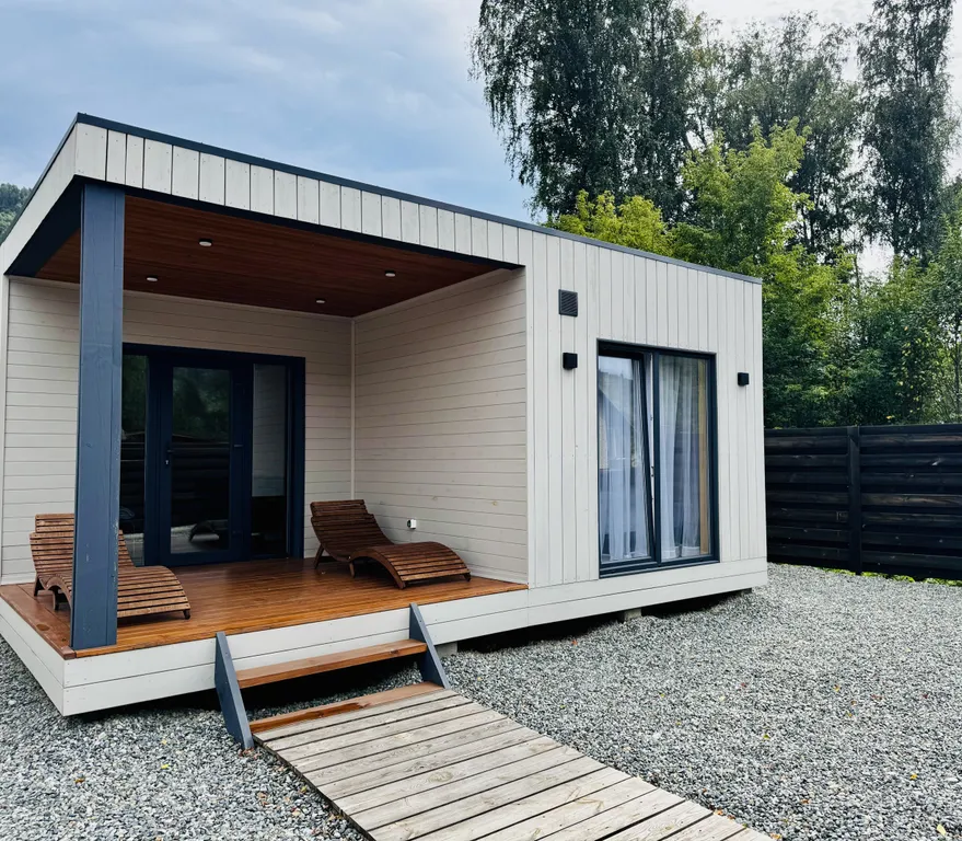 Уютное Шале с собственной территорией и мангальной зоной