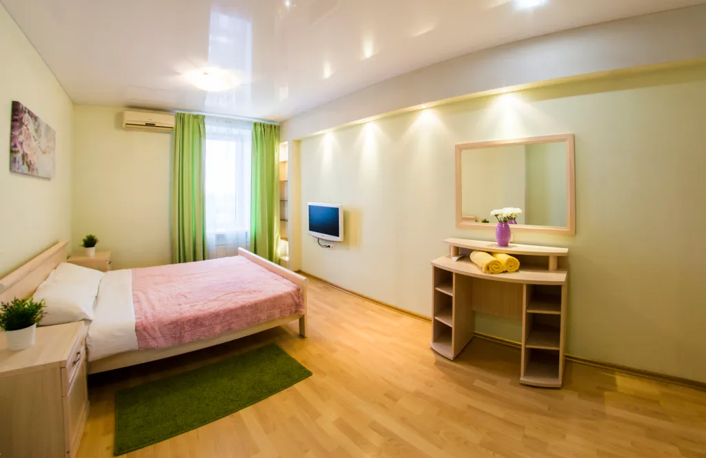 Из окна город как на ладони