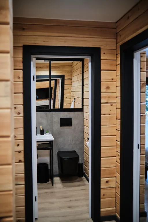 Двухкомнатный дом с сауной