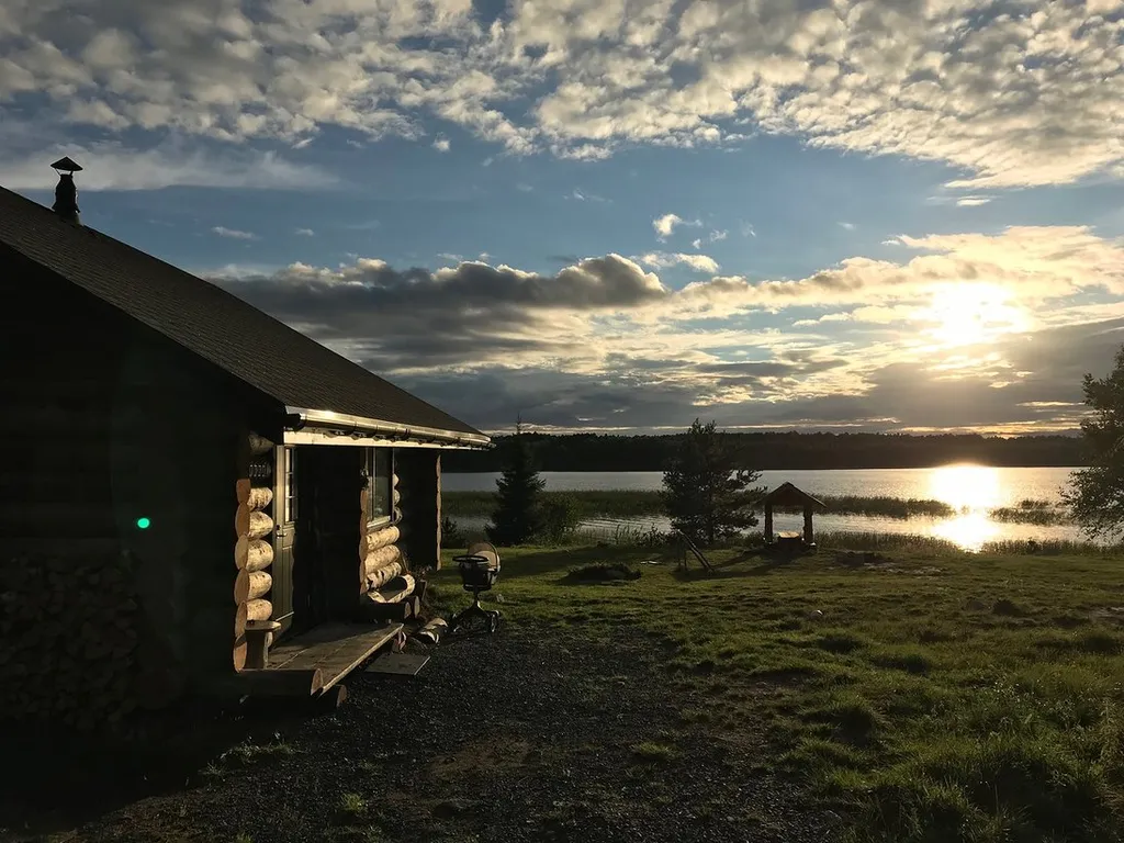 Эко-дом с роскошными видами на берегу озера