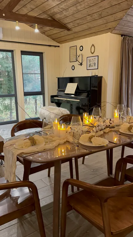 Дом с сауной и купелью в Подмосковье