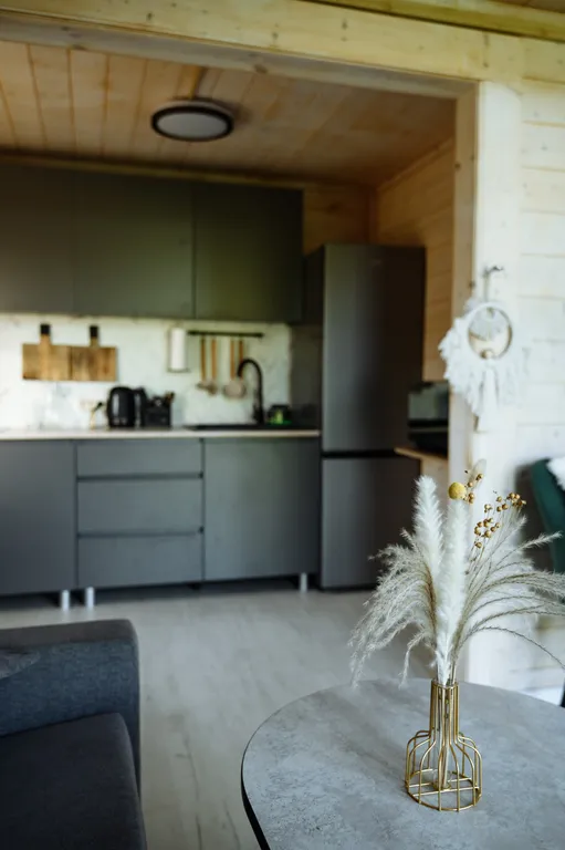 Коттедж Коттедж Уютный Барн-хаус с банным чаном и русской баней — Санкт-Петербург