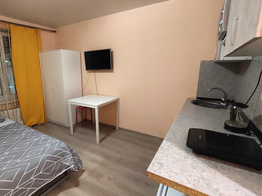 Квартира Квартира Уютная студия у метро Селигерская — Москва