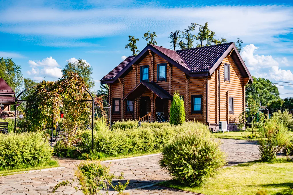 Уютные апартаменты 75 м² c 3-мя спальнями в деревянном доме