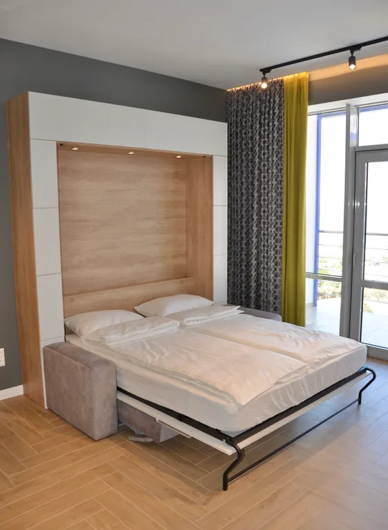 Апартаменты с видом на морской закат и бассейн