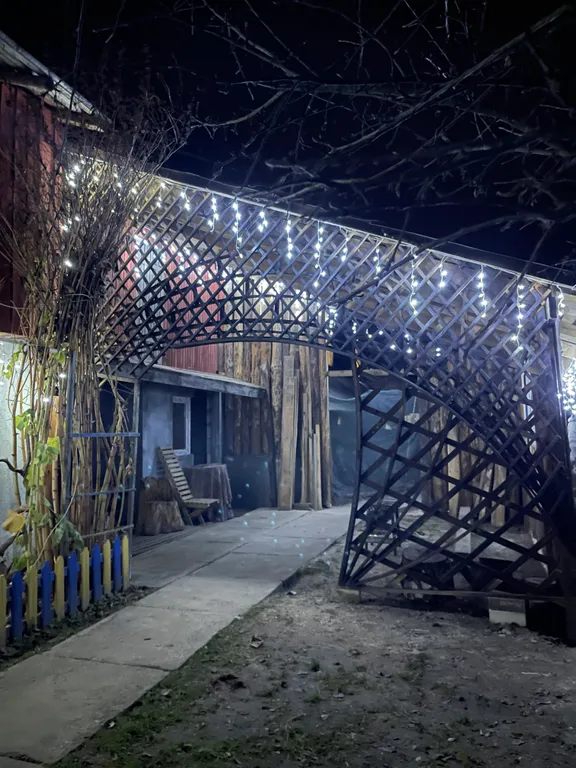 Уютный деревенский домик с русской баней возле берега озера