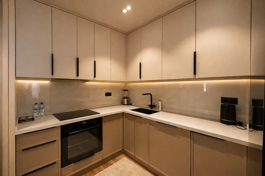 Просторная квартира в современном стиле