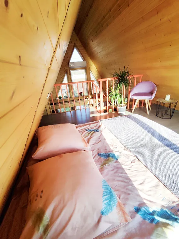 Наш Шалаш - афрейм-дача напрокат с баней и купелью