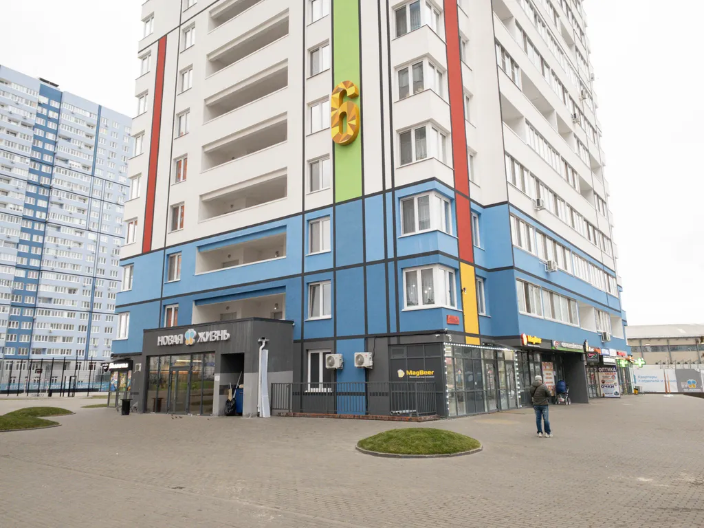 Светлая студия в новом ЖК у парка Молодёжный