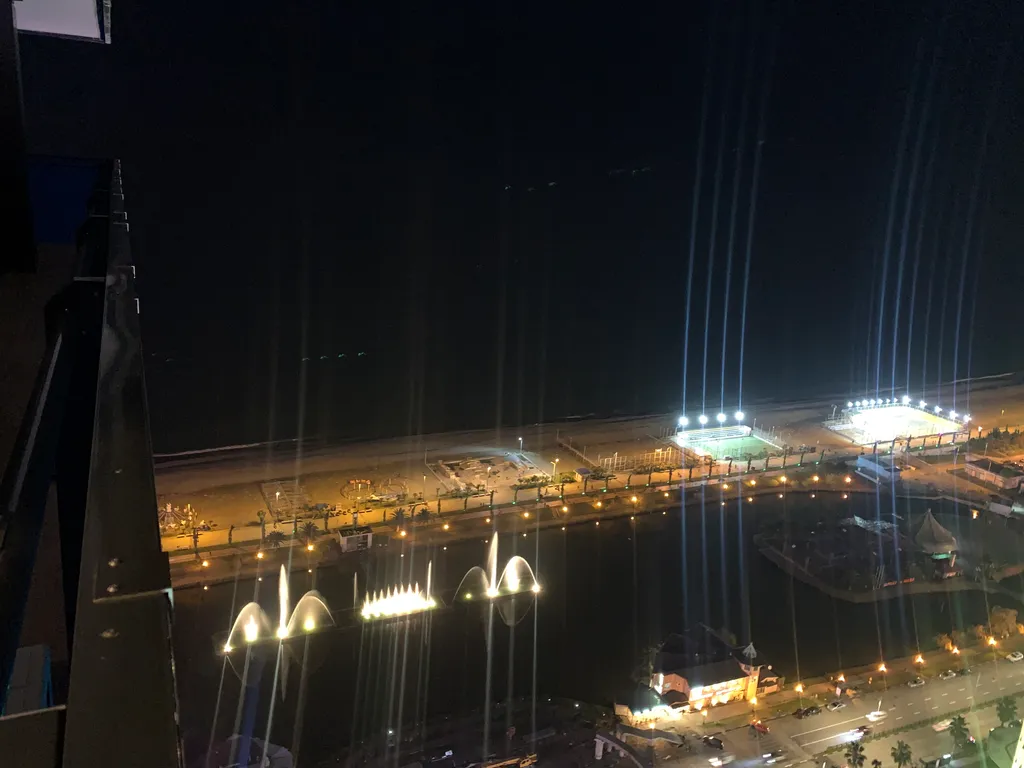 Апартаменты orbi city d1, 39 этаж, с видом на море и старый батуми