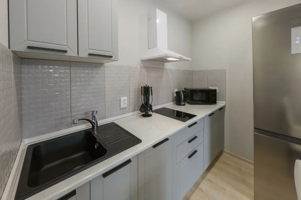 Квартира с камином и кондиционером в ЖК Парковый