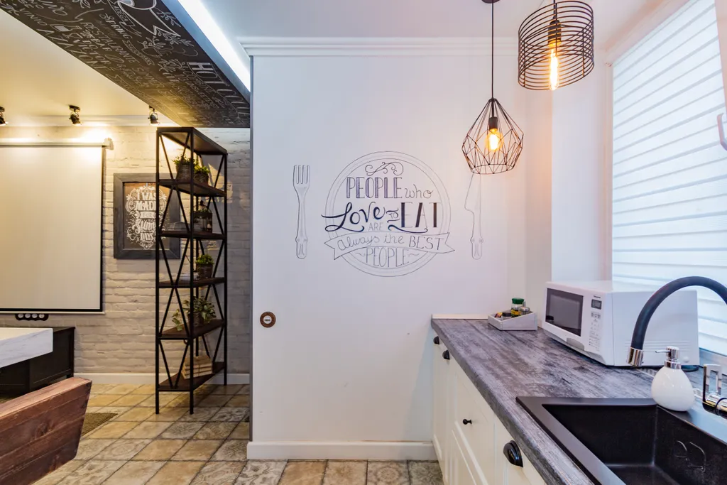 2х комнатный лофт с проектором