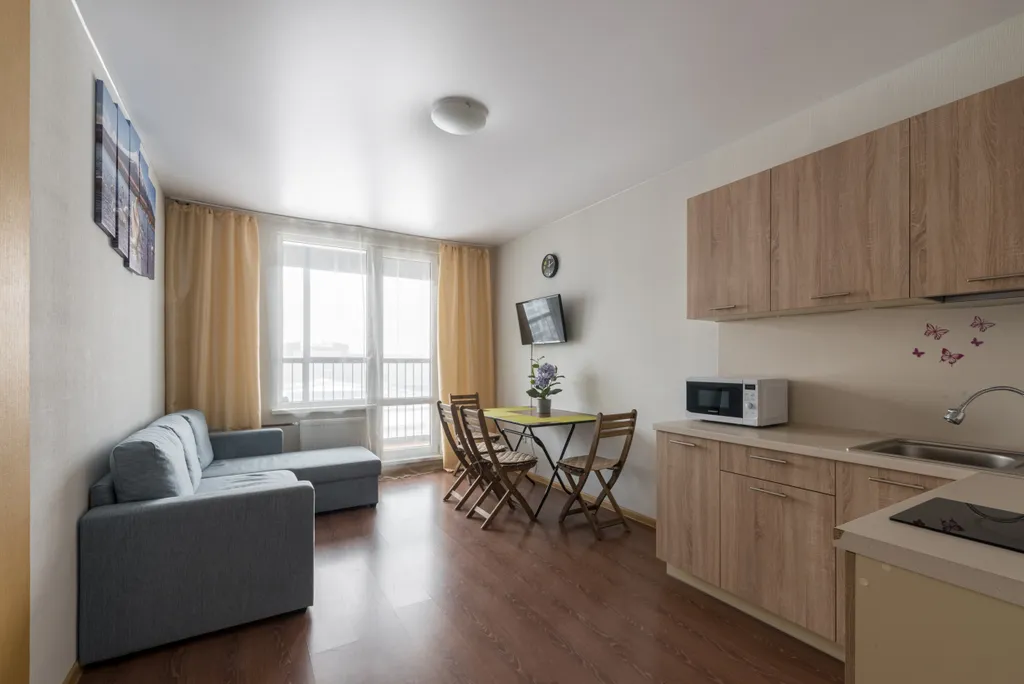 Апартаменты с большой лоджией