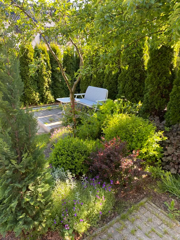 Квартира Квартира Апартамент на первом этаже коттеджа с отдельным входом и видом на сад — Зеленоградск