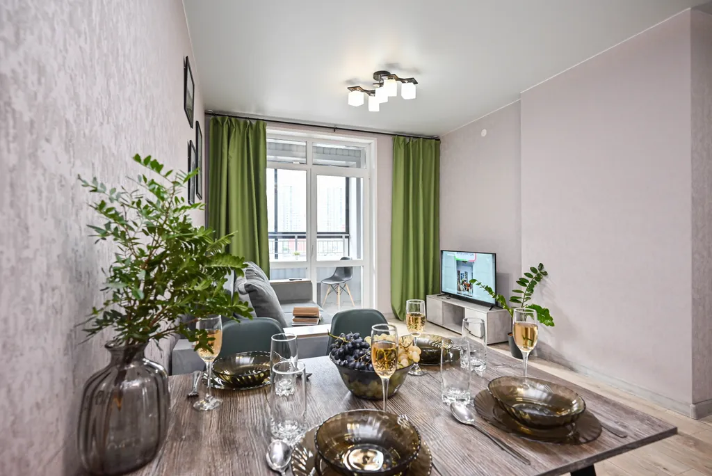 Квартира Уютная двухкомнатная квартира в ЖК Притяжение — Красноярск