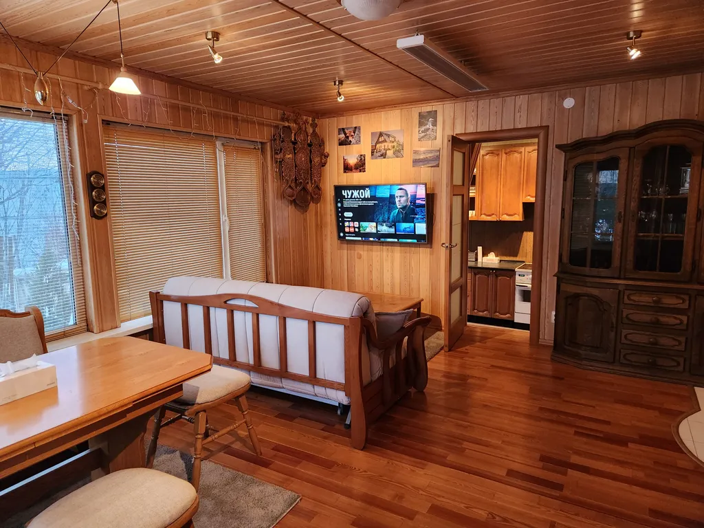 Уютный дом с баней прямо в городе