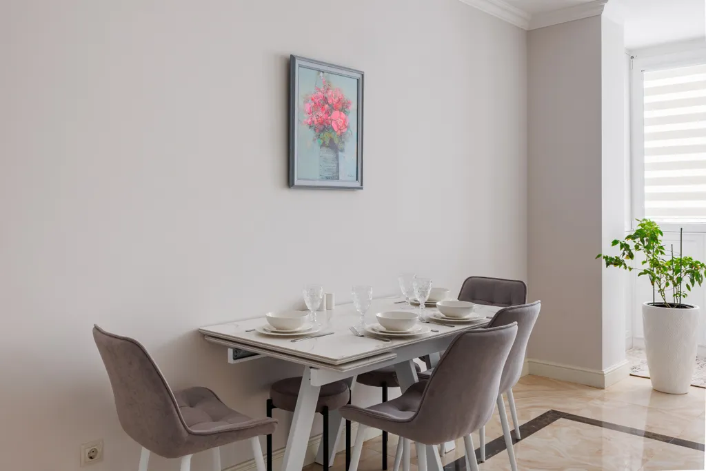 Апартаменты с панорамными окнами и видом на горы