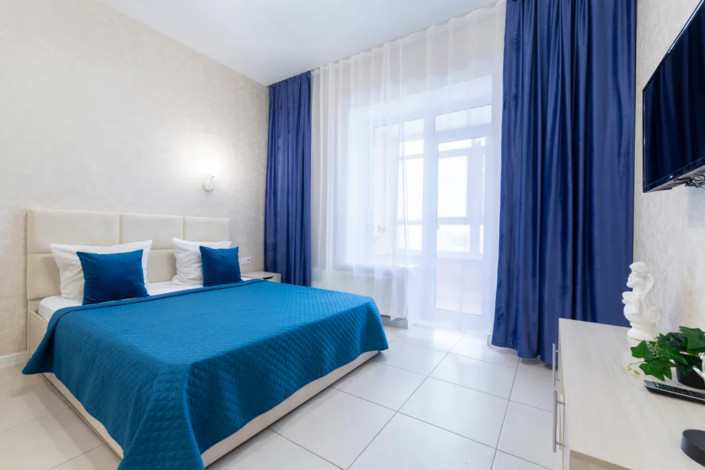 Просторная квартира студия с шикарным видом на город