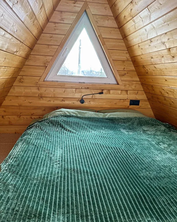 Чудесный домик А-фрейм вблизи леса и термальных источников