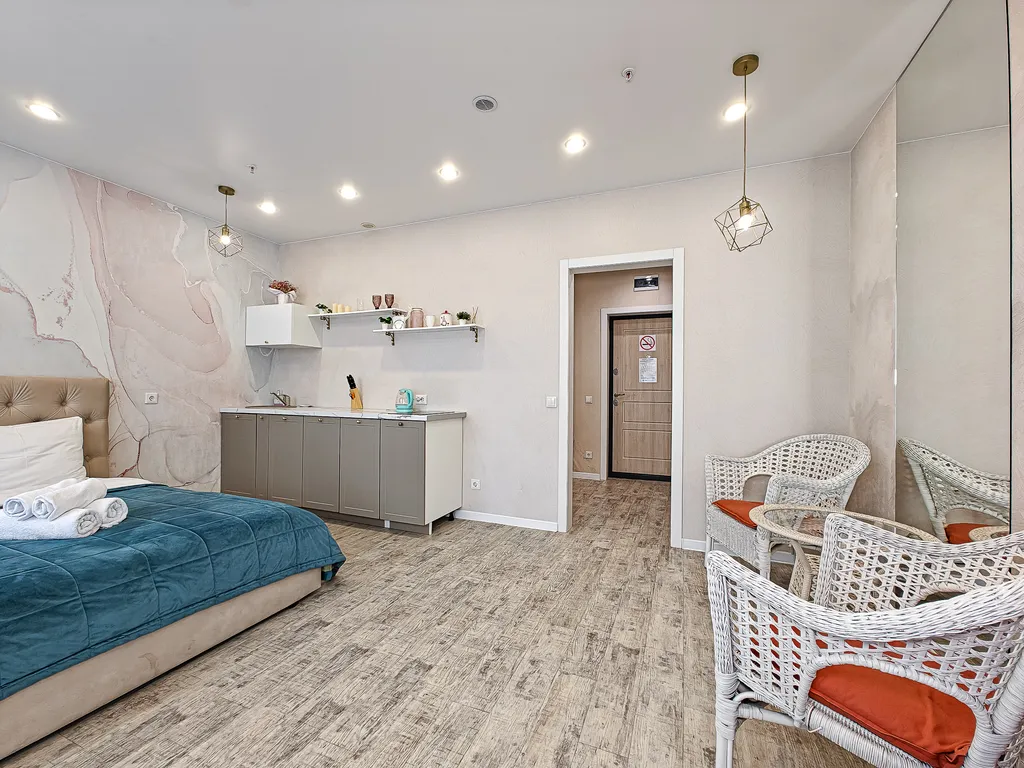 Люкс апартаменты с открытой террасой вид на реку высокий этаж