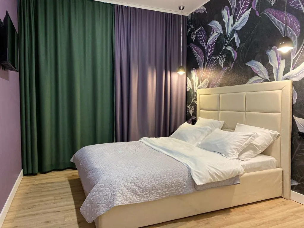 Уютная квартира с видом на озеро Банное и Уральские горы