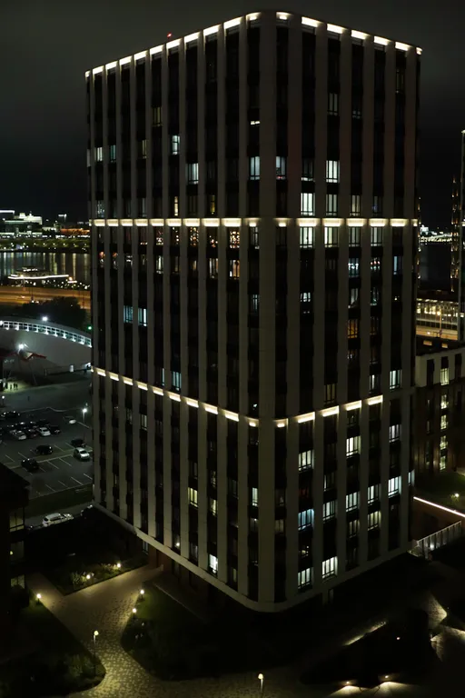 Стильная квартира с кинопроектором