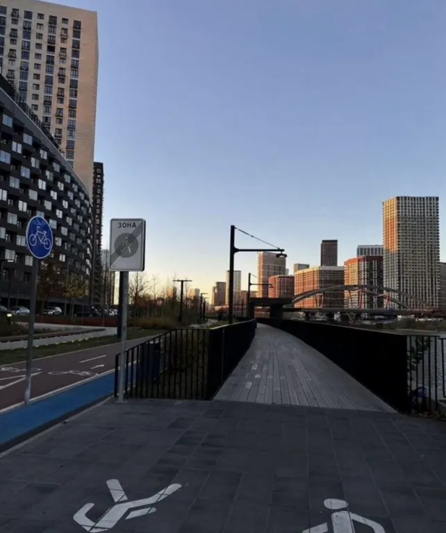 Квартира Квартира Женская студия на первой линии набережной — Москва