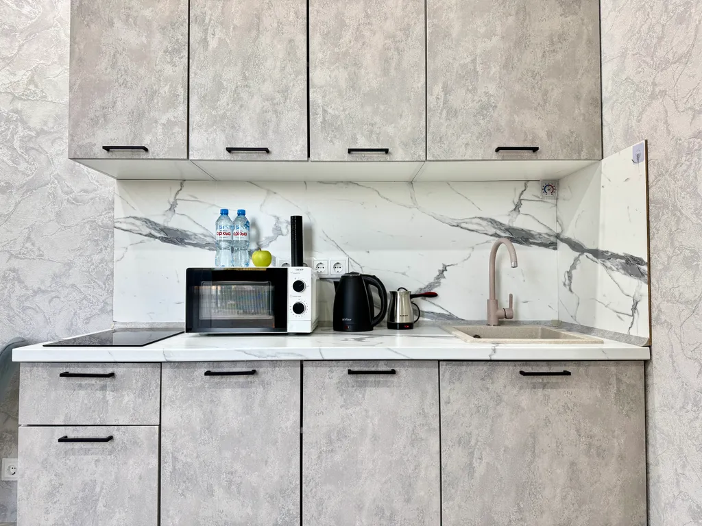 Квартира Квартира Стандарт с видом на море и бассейн — Лазаревское