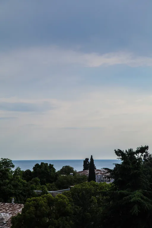 Квартира с видом на море и горы