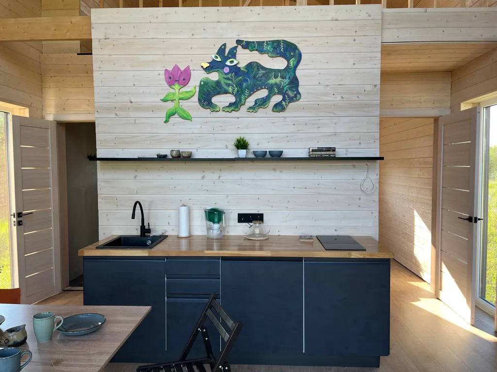 Коттедж Дизайнерский Барнхаус в природе Адыгеи — Новосвободная