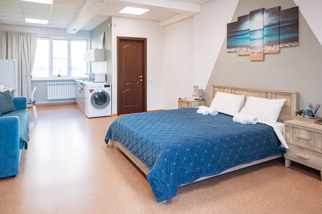 Квартира с личной БЕСПЛАТНОЙ парковкой и мангальной зоной в центре!