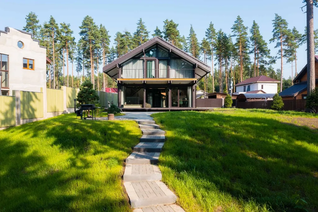 Панорамный вид на лес